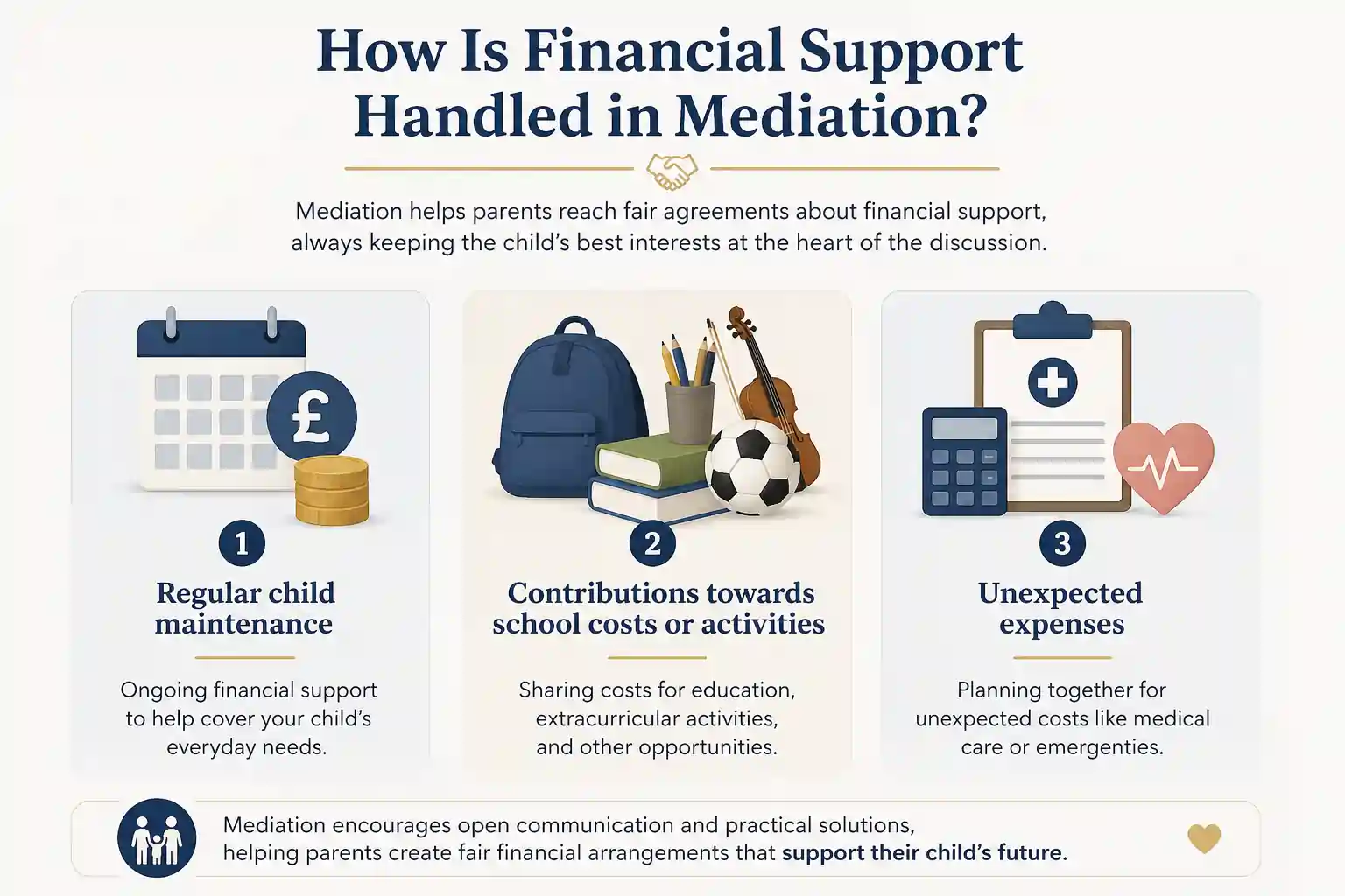 How Is Financial Support Handled in Mediation Leeds