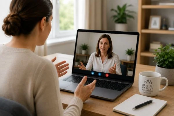 Image of online mediation Leeds book in NOW