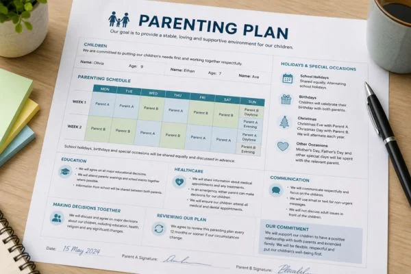 Understand parenting plans Leeds